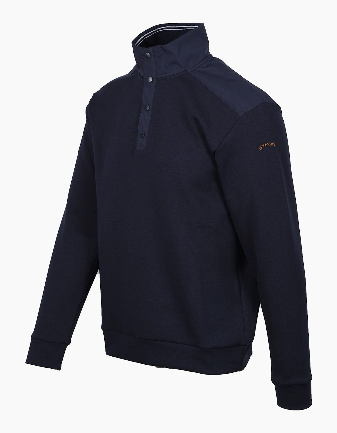 PAUL AND SHARK HALF ZIP SWEATSHIRT NAVY
