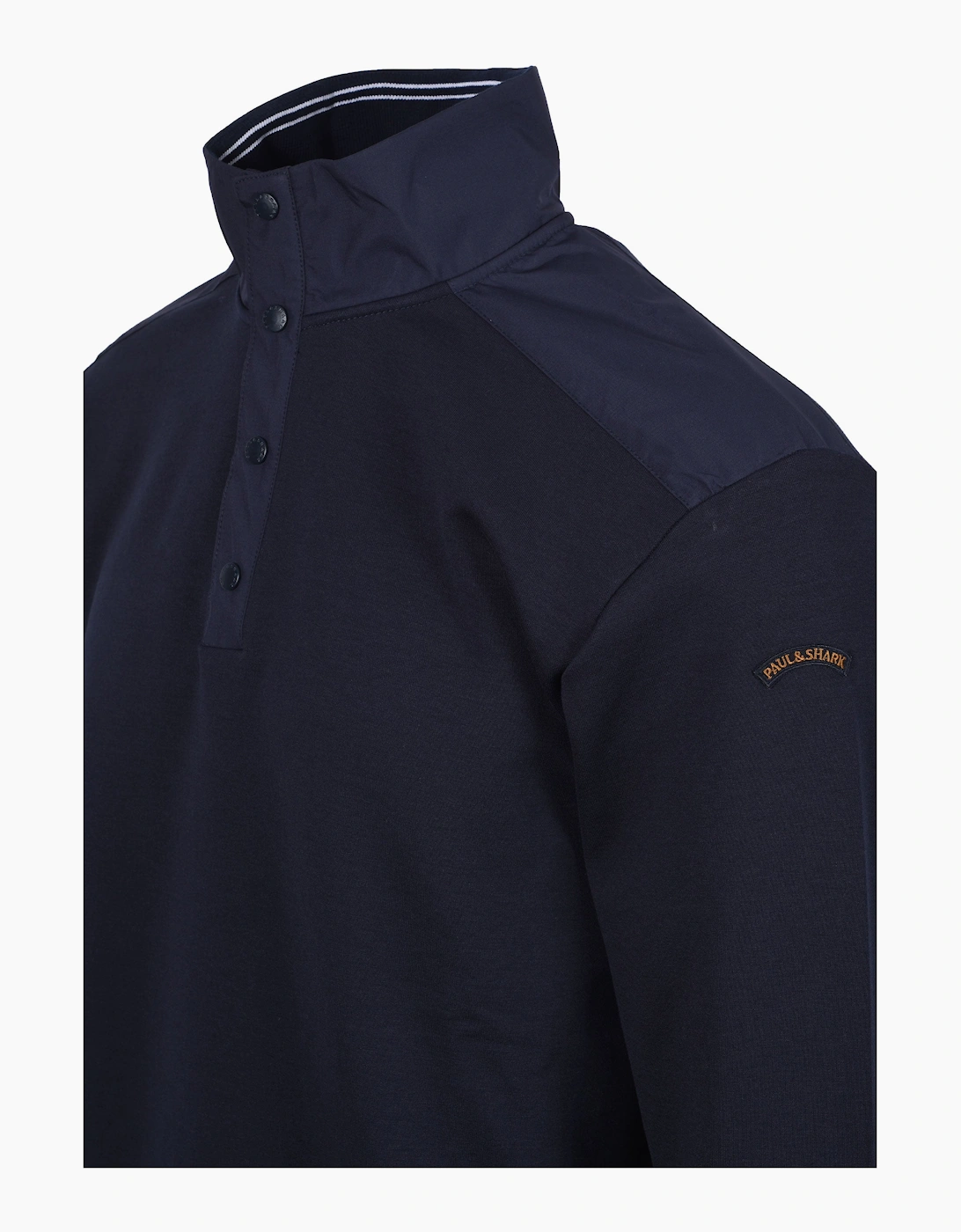 PAUL AND SHARK HALF ZIP SWEATSHIRT NAVY