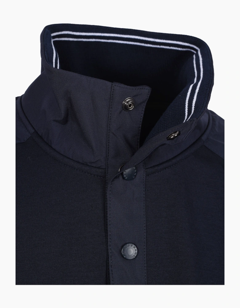 PAUL AND SHARK HALF ZIP SWEATSHIRT NAVY