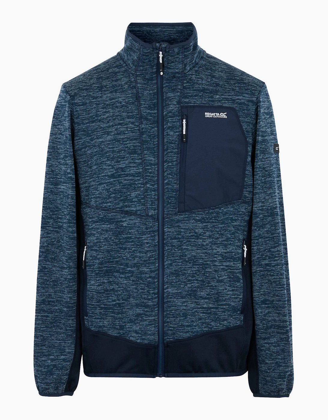 Regatta Men's Regatta Mens Baslinn Fleece Jacket - Moonlight Denim Navy Marl
