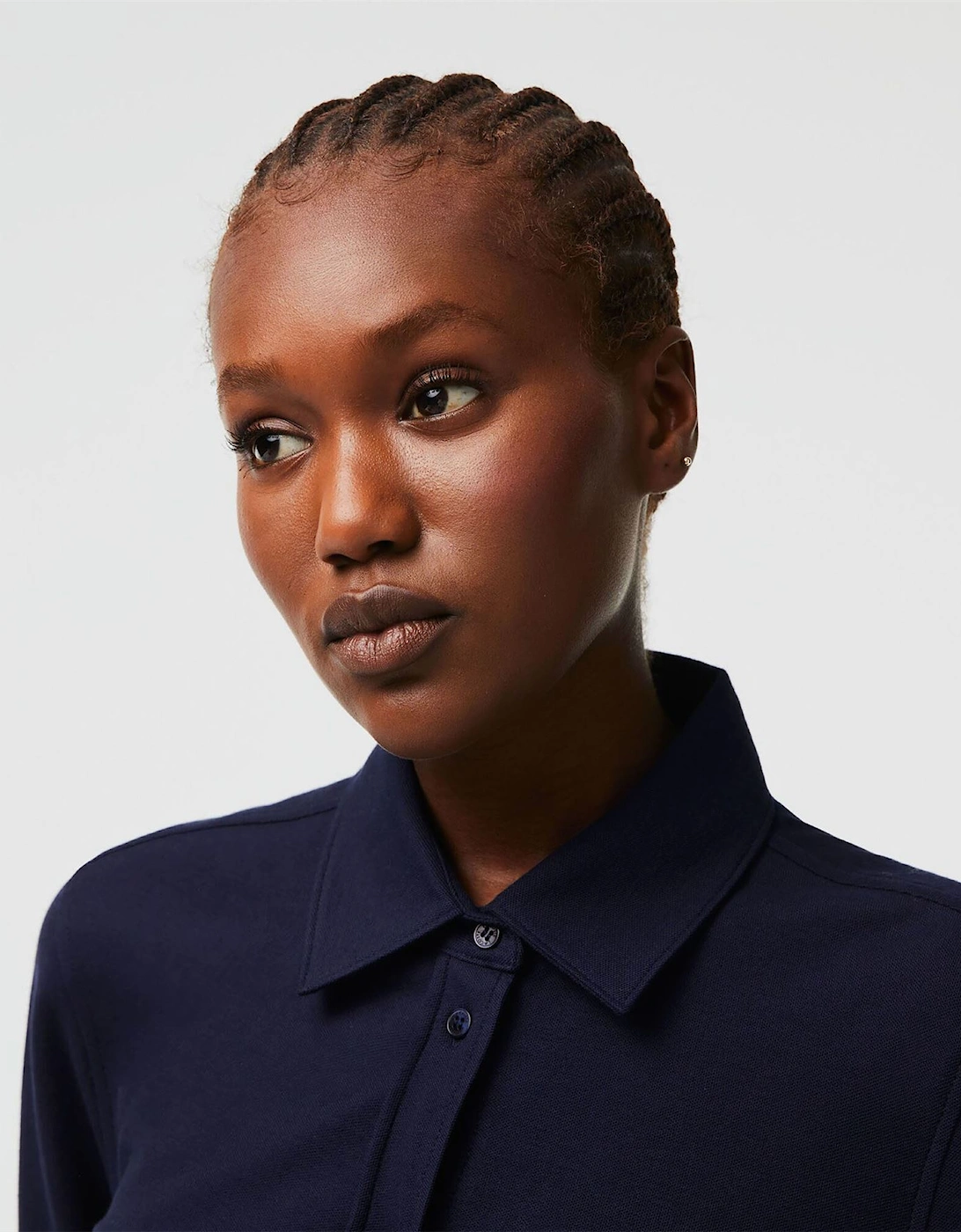 Adjustable Cotton Pique Polo Dress - Adjustable Cotton Piqué Polo Dress