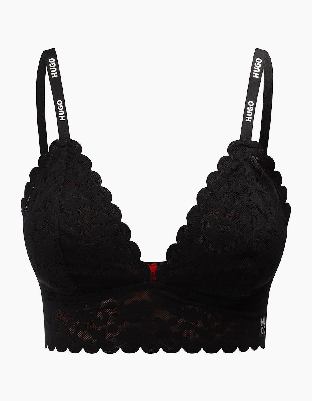 Triangle Bra in Leopard Pattern Lace, 3 of 2