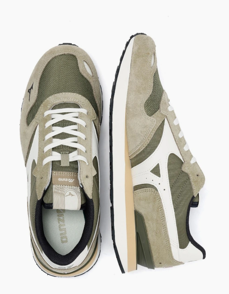 Mizuno RB87 Four Leaf Clover/Snow White/Elm Trainers