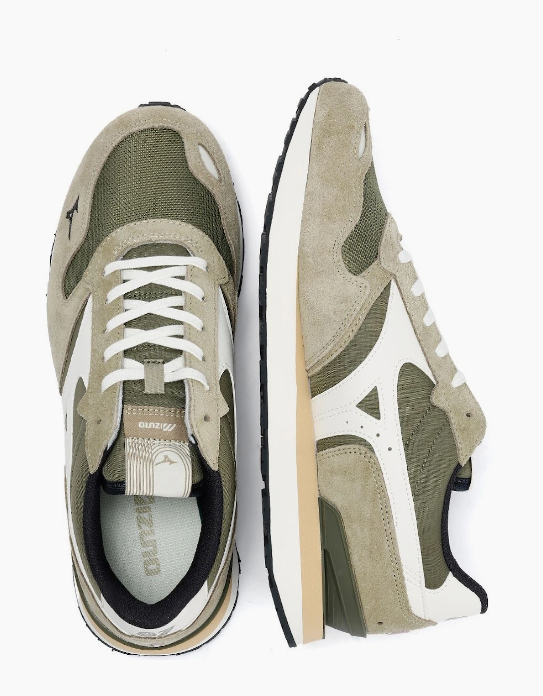 Mizuno RB87 Four Leaf Clover/Snow White/Elm Trainers