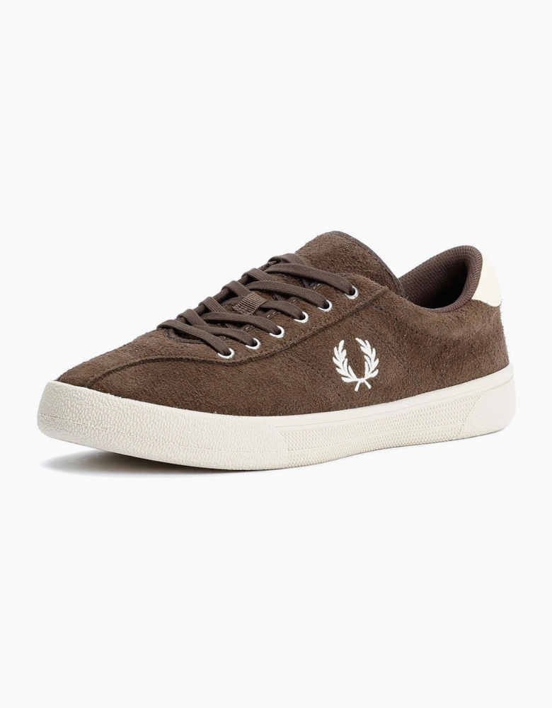 Fred Perry Tennis Shoe Suede Men's Tobacco/Ice Cream Trainers