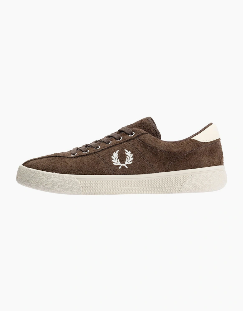 Fred Perry Tennis Shoe Suede Men's Tobacco/Ice Cream Trainers
