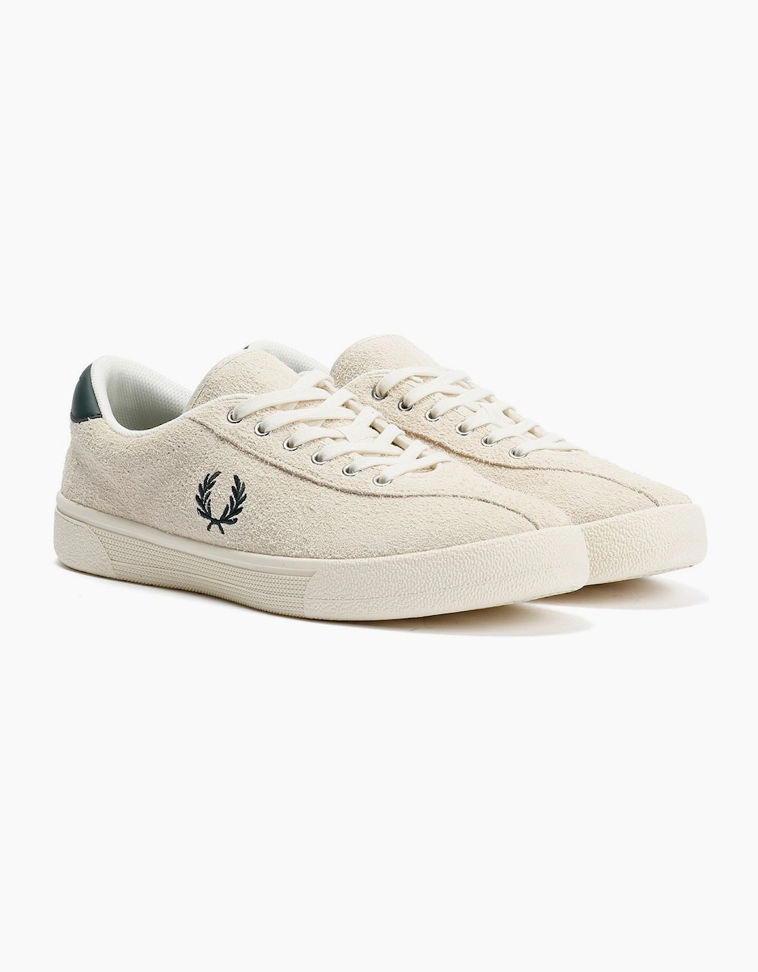 Fred Perry Tennis Shoe Suede Men's Ecru/Grassroot Trainers