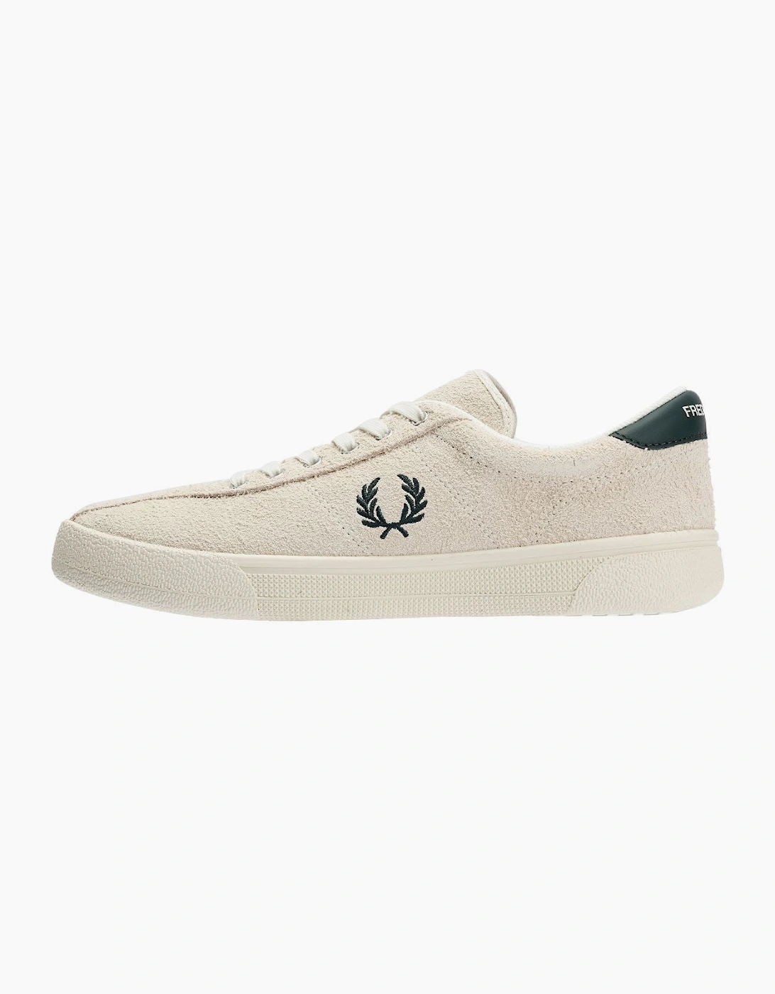 Fred Perry Tennis Shoe Suede Men's Ecru/Grassroot Trainers