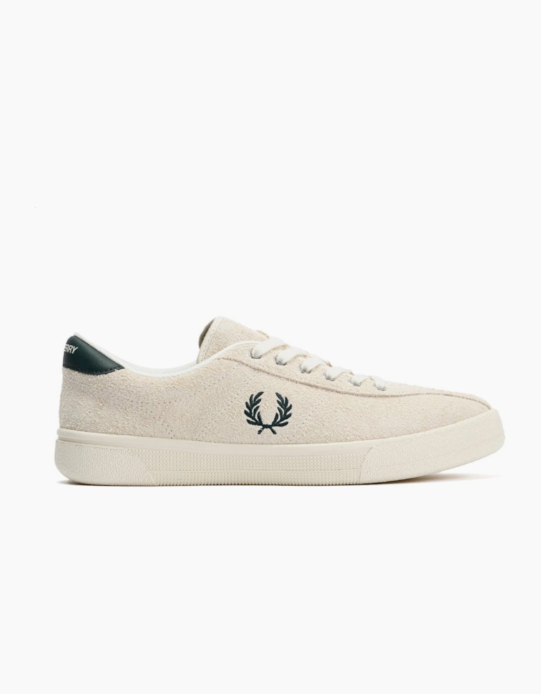 Fred Perry Tennis Shoe Suede Men's Ecru/Grassroot Trainers