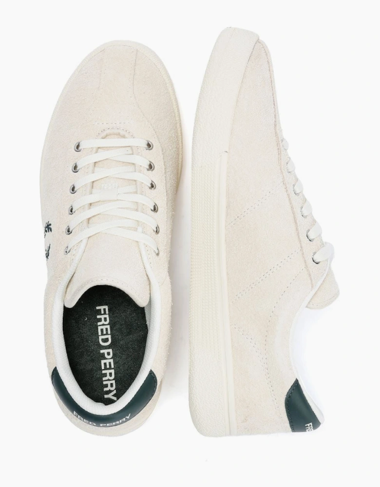 Fred Perry Tennis Shoe Suede Men's Ecru/Grassroot Trainers