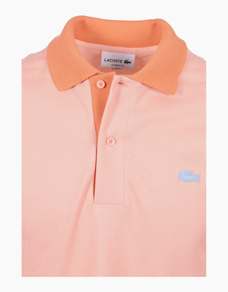 POLO SHIRT PEACH/ORANGE