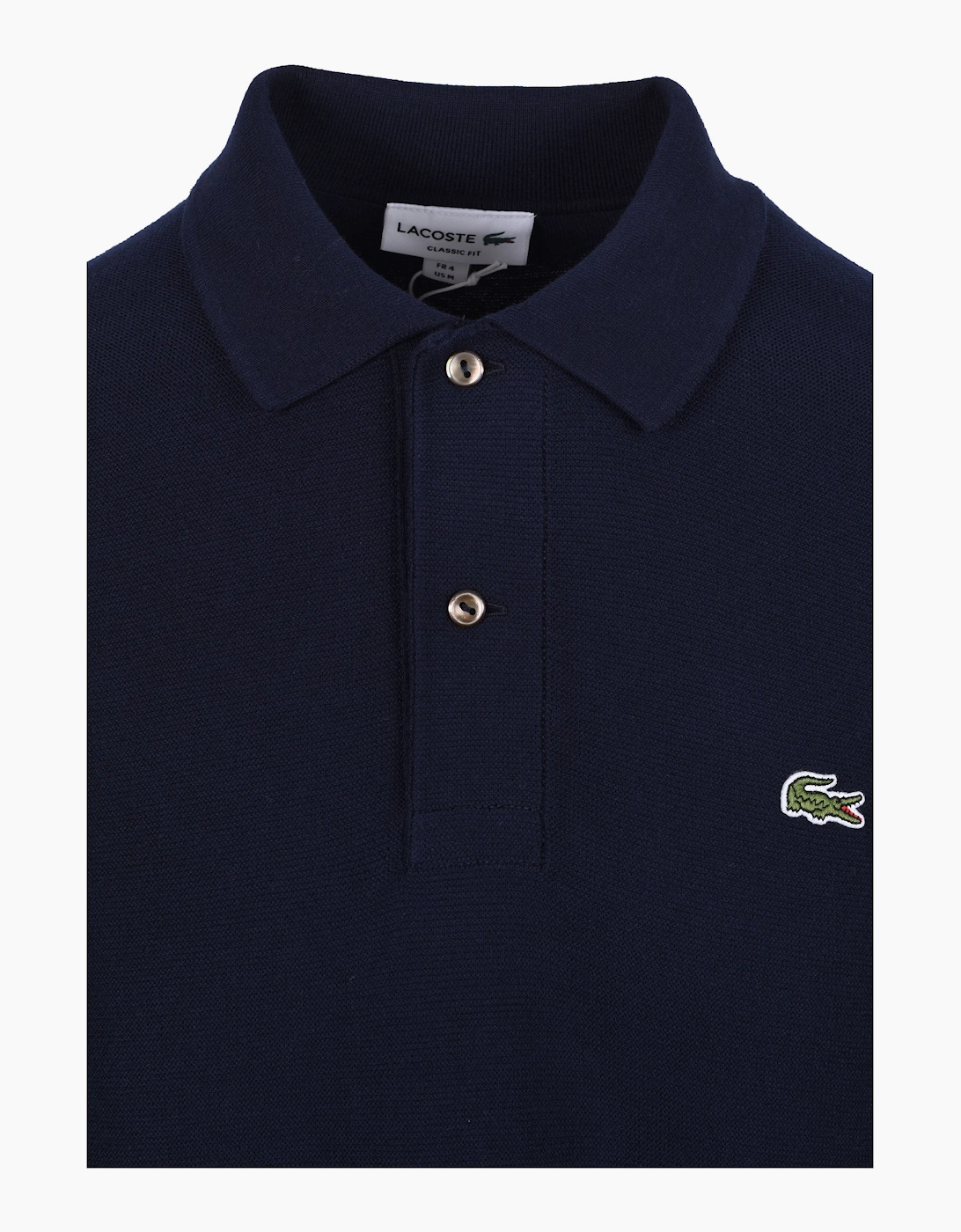 KNITTED POLO SHIRT NAVY BLUE