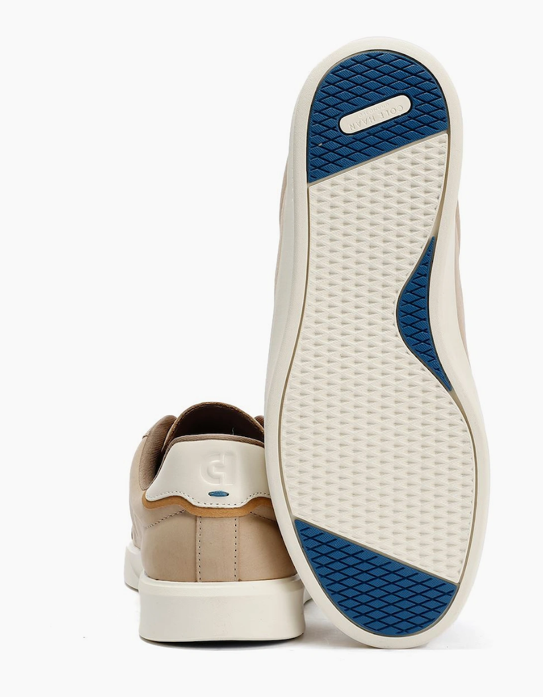 Cole Haan Grand Crosscourt Nubuck Men's Beige/Farro/Ivory Trainers