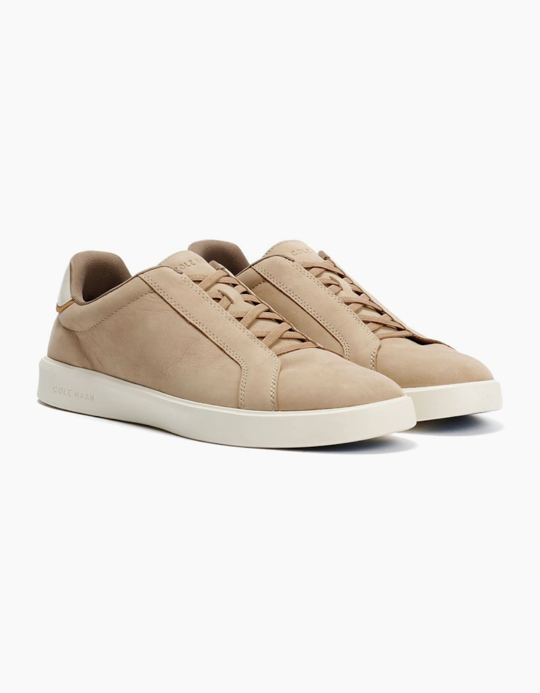 Cole Haan Grand Crosscourt Nubuck Men's Beige/Farro/Ivory Trainers