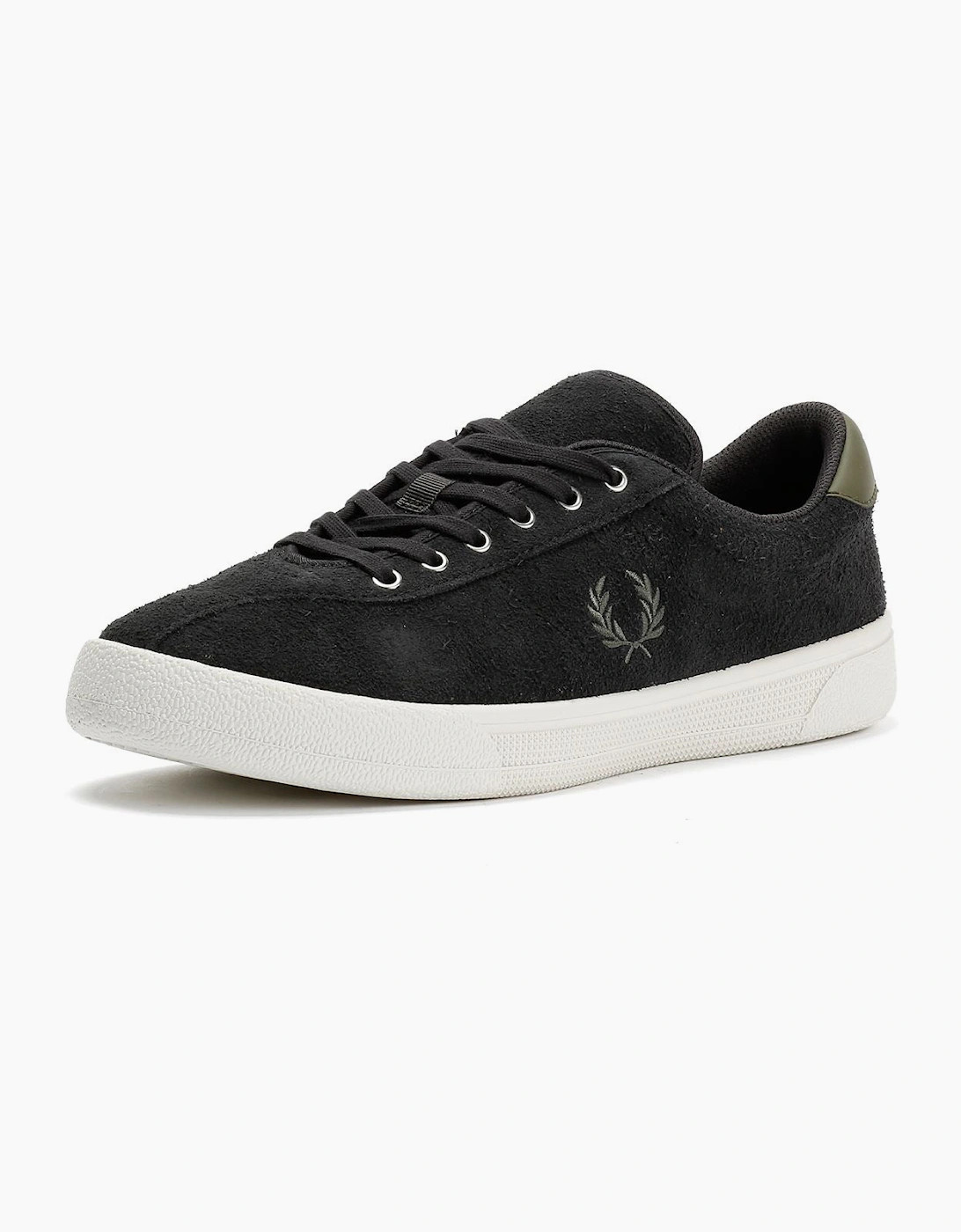 Fred Perry Tennis Shoe Suede Men's Anchor Grey Trainers