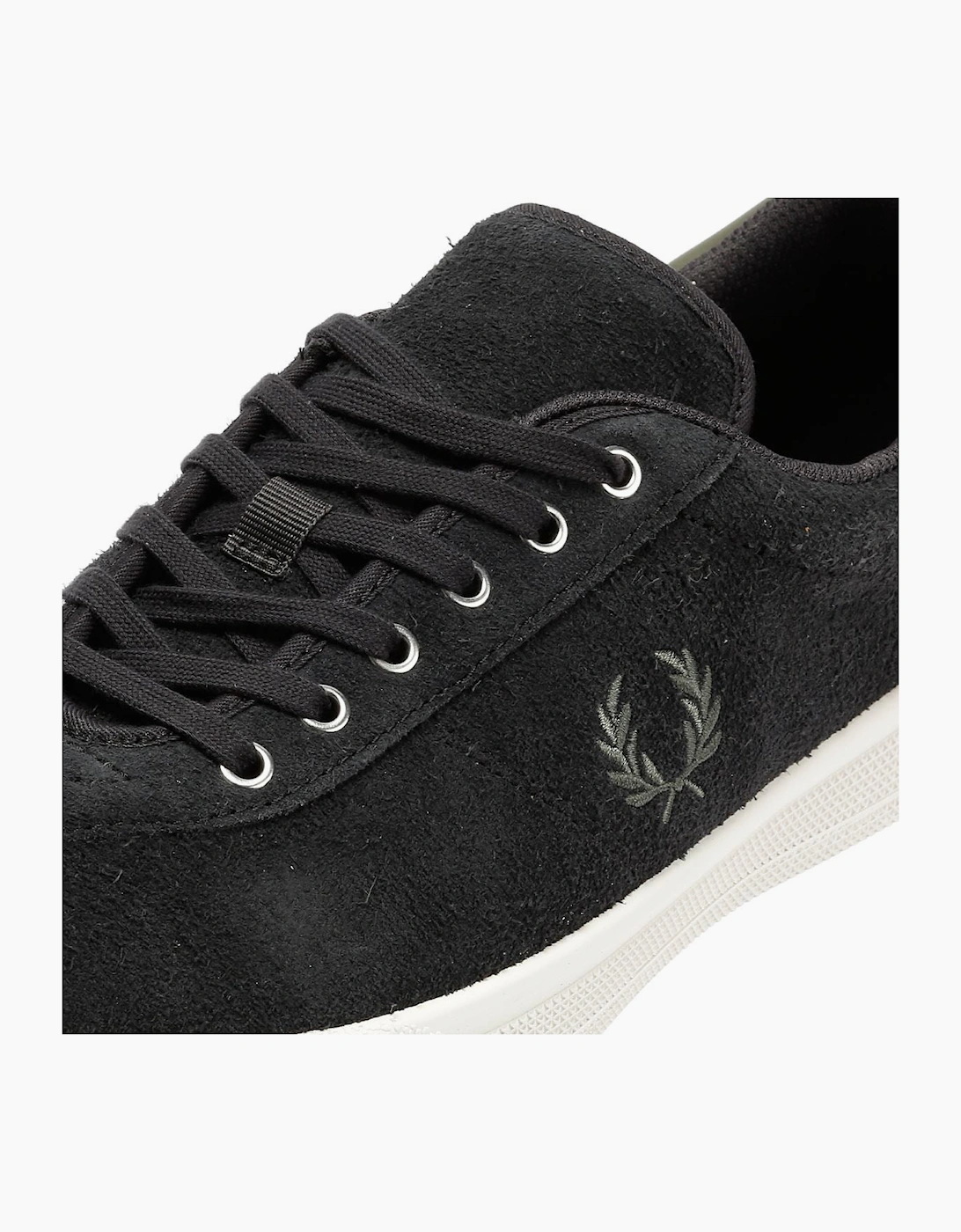 Fred Perry Tennis Shoe Suede Men's Anchor Grey Trainers
