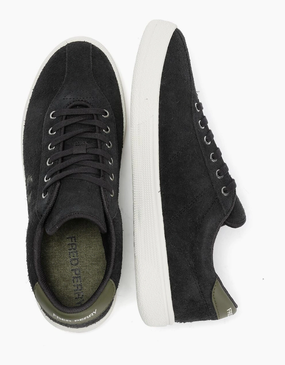 Fred Perry Tennis Shoe Suede Men's Anchor Grey Trainers