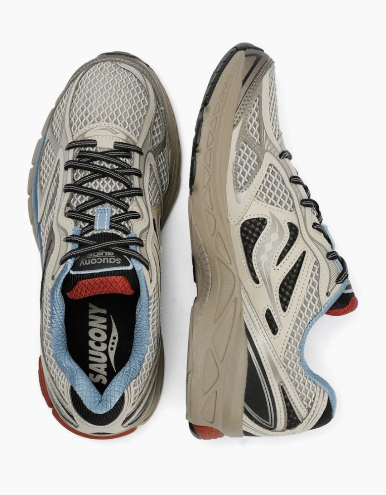 Saucony ProGrid Guide 7 Taupe/Black Trainers
