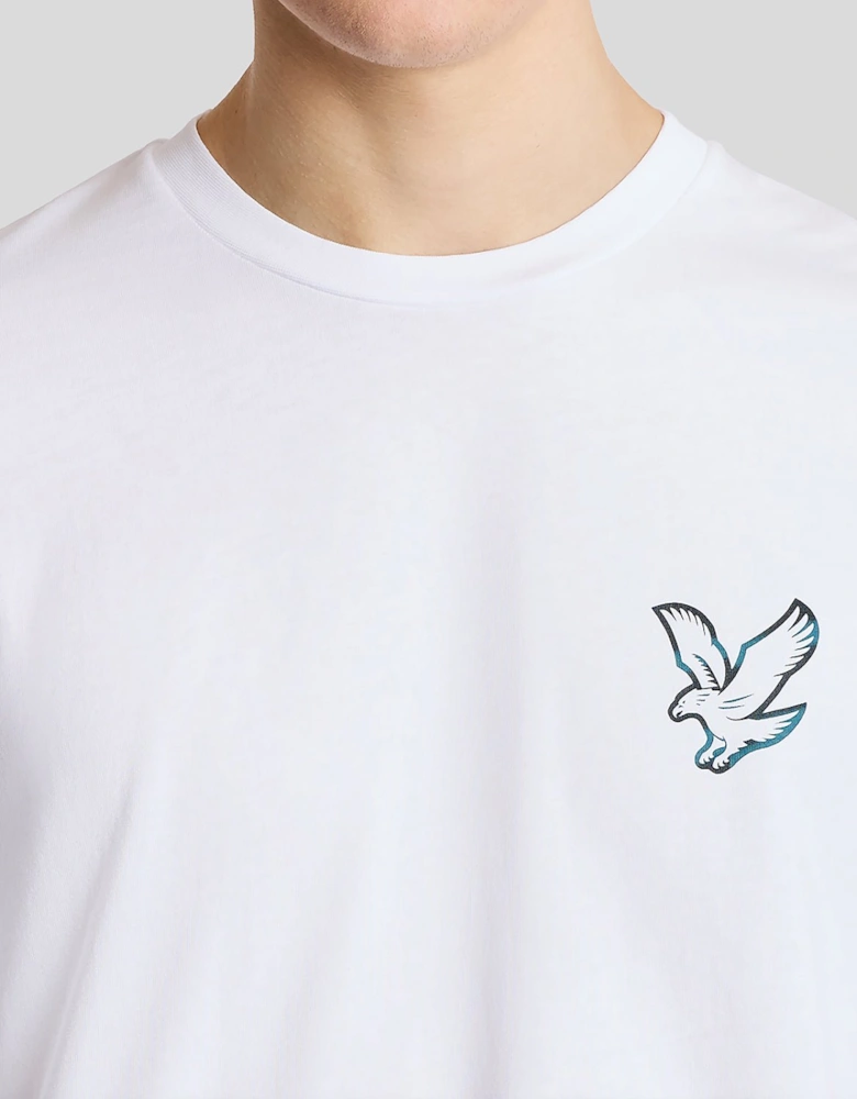 Back Print Graphic T-Shirt