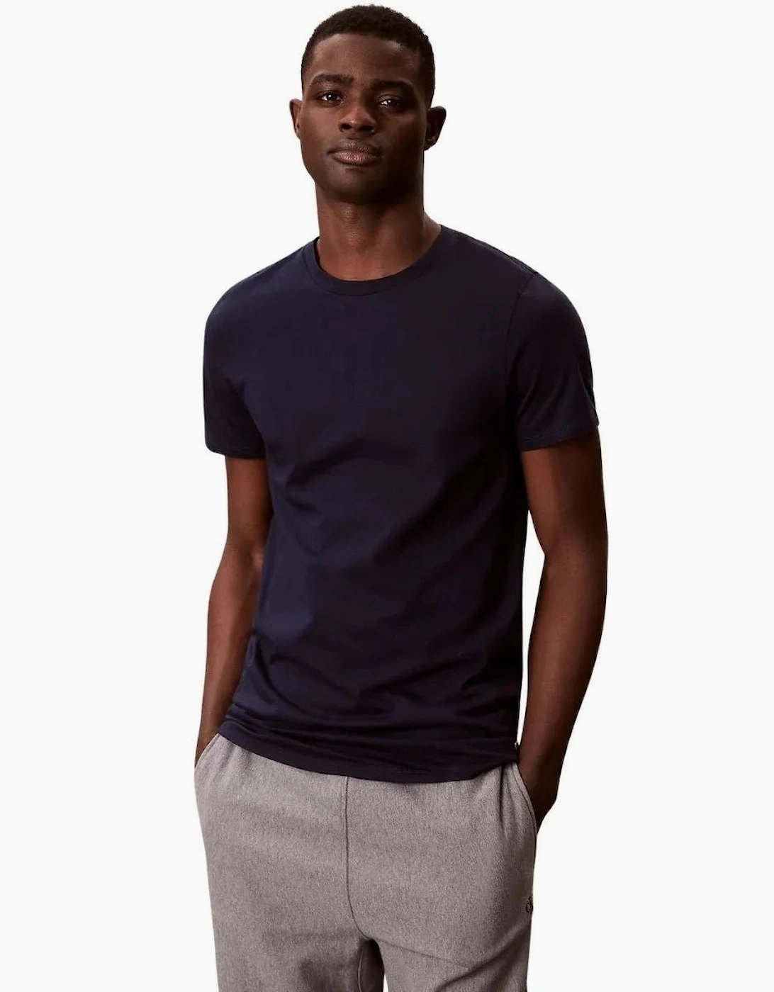 3-Pack Cotton Classics T-Shirts, Black/Red/Blue