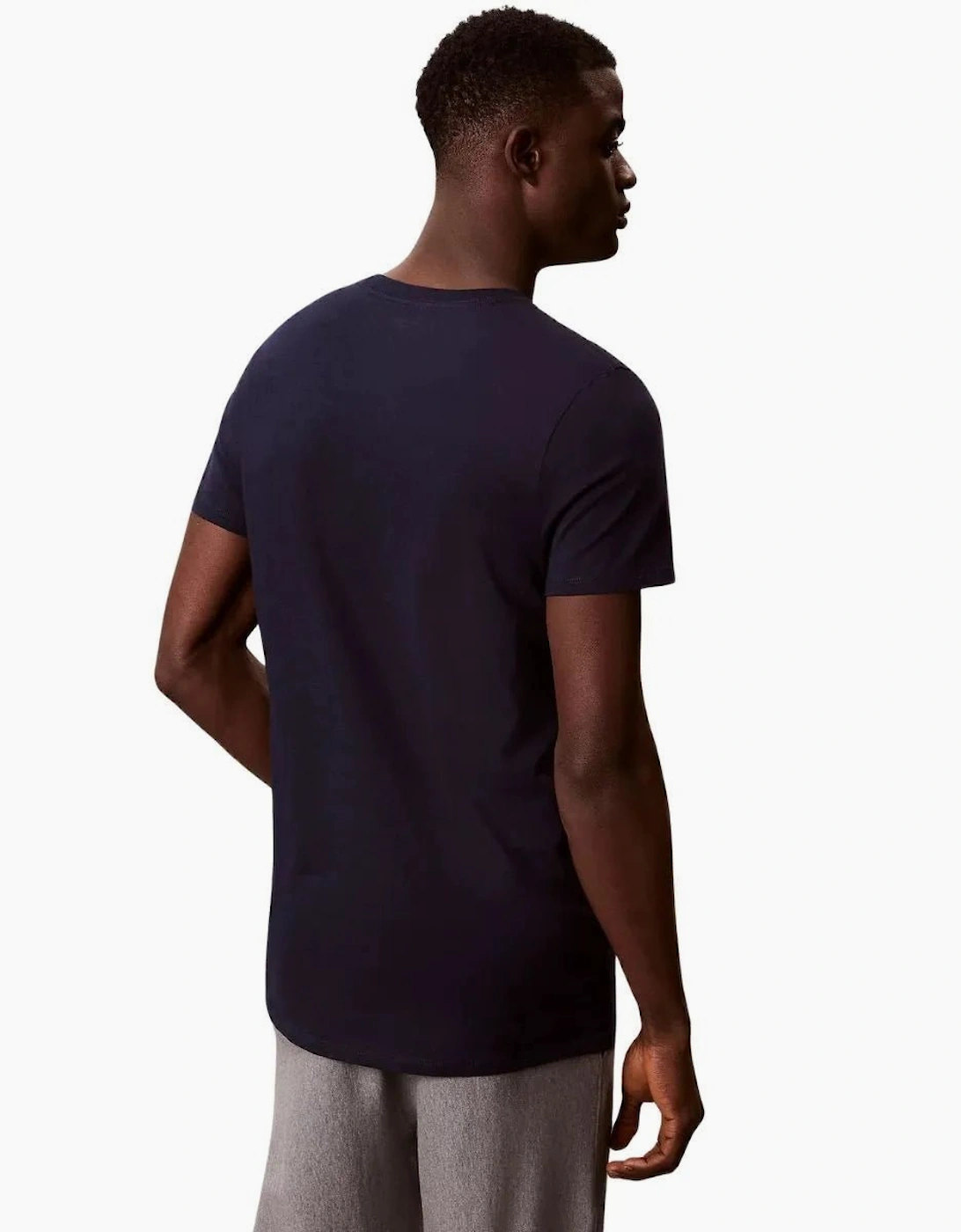 3-Pack Cotton Classics T-Shirts, Black/Red/Blue