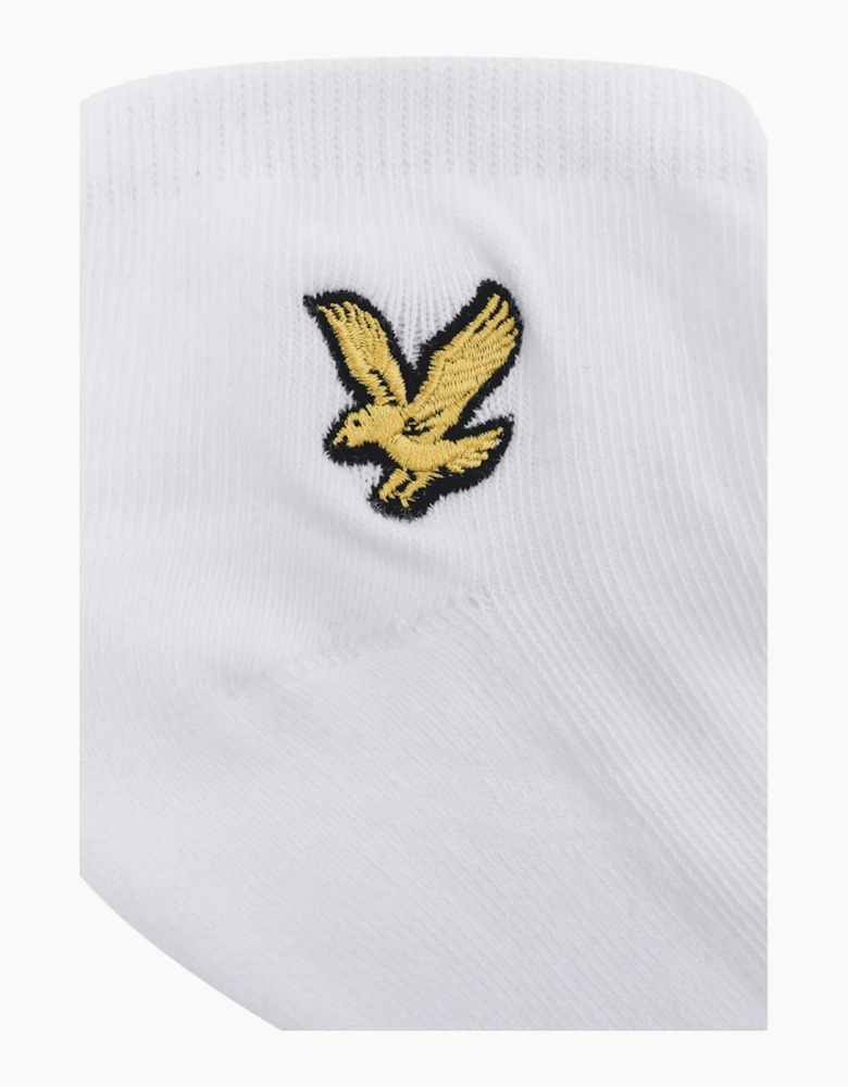 3-Pack Ross Trainer Socks, White