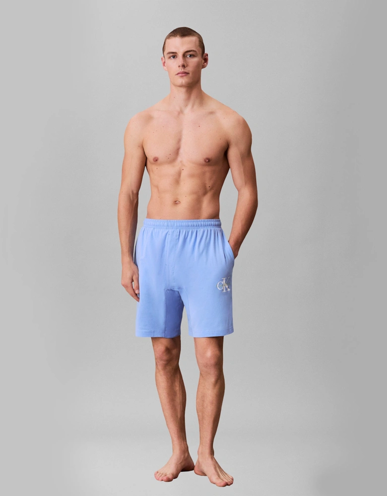 Calvin Klein LV00NM2973 Mens Shorts Blue Descent