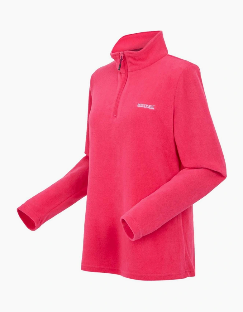 Great Outdoors Womens/Ladies Sweetheart 1/4 Zip Fleece Top