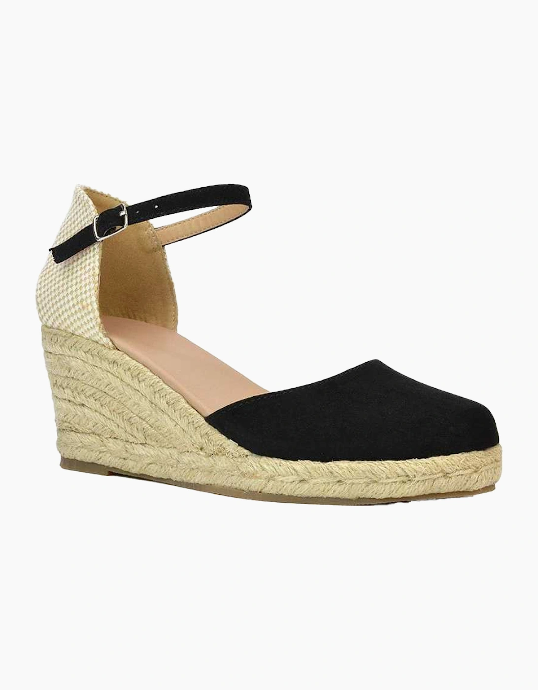 Womens/Ladies Rocky Closed Toe Mid Heel Sandals, 6 of 5