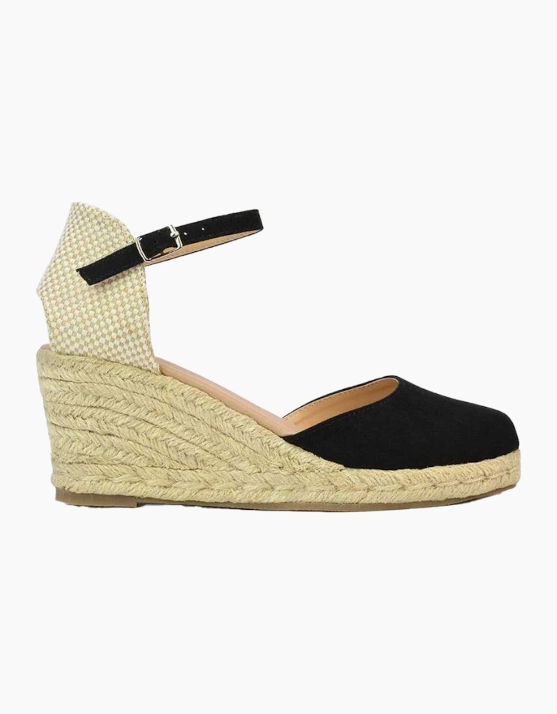 Womens/Ladies Rocky Closed Toe Mid Heel Sandals
