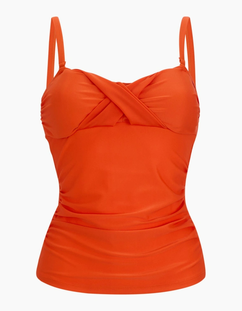 Womens/Ladies Aceana III Plain Tankini Top