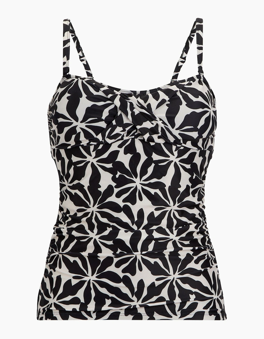 Womens/Ladies Aceana III Abstract Floral Tankini Top, 6 of 5