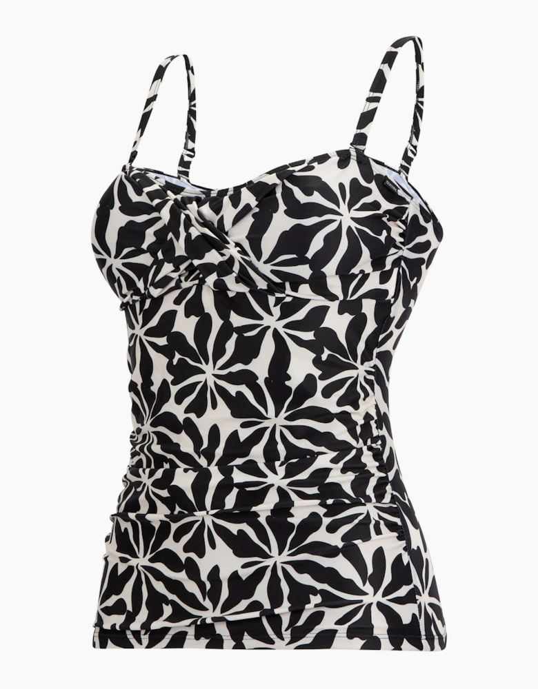 Womens/Ladies Aceana III Abstract Floral Tankini Top