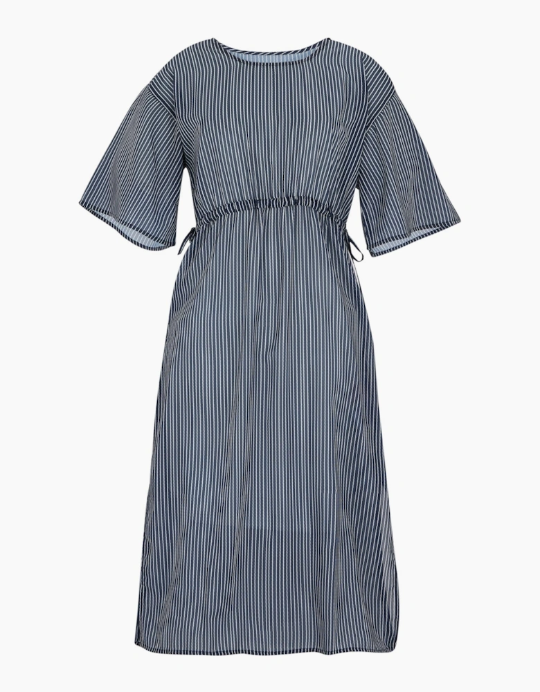 Womens/Ladies Avorno Wavy Striped Kaftan