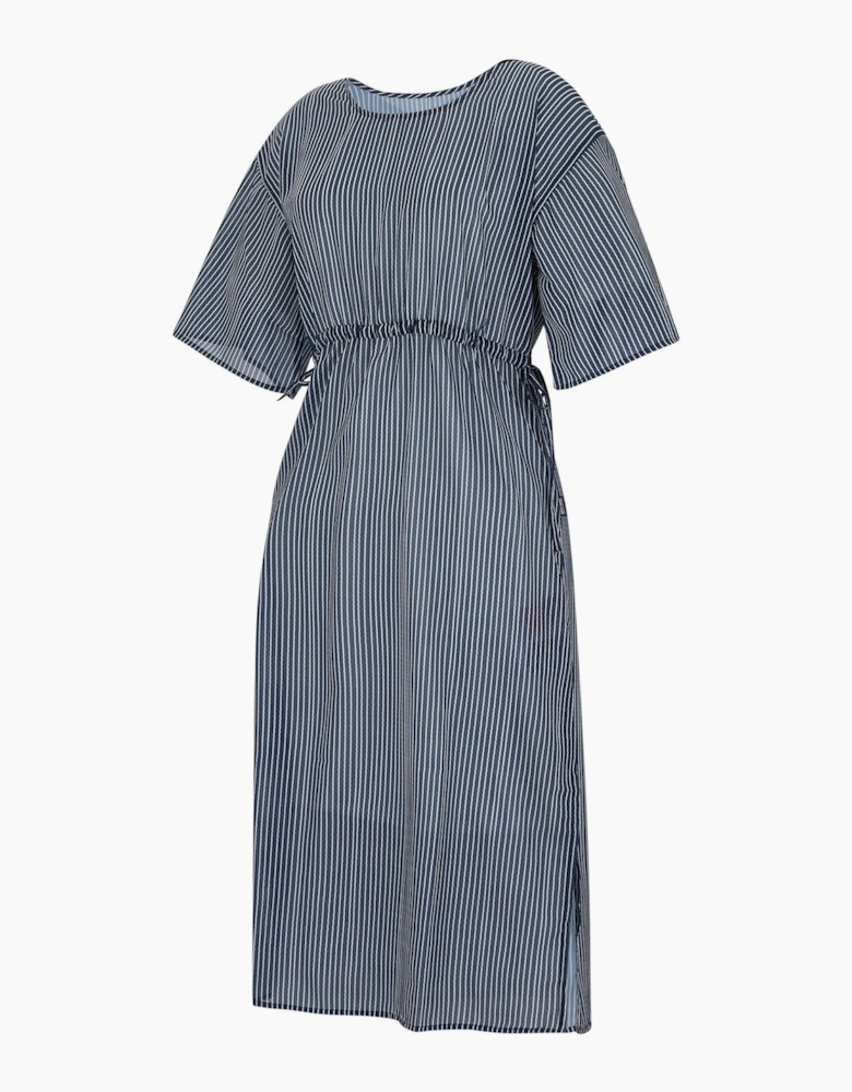 Womens/Ladies Avorno Wavy Striped Kaftan