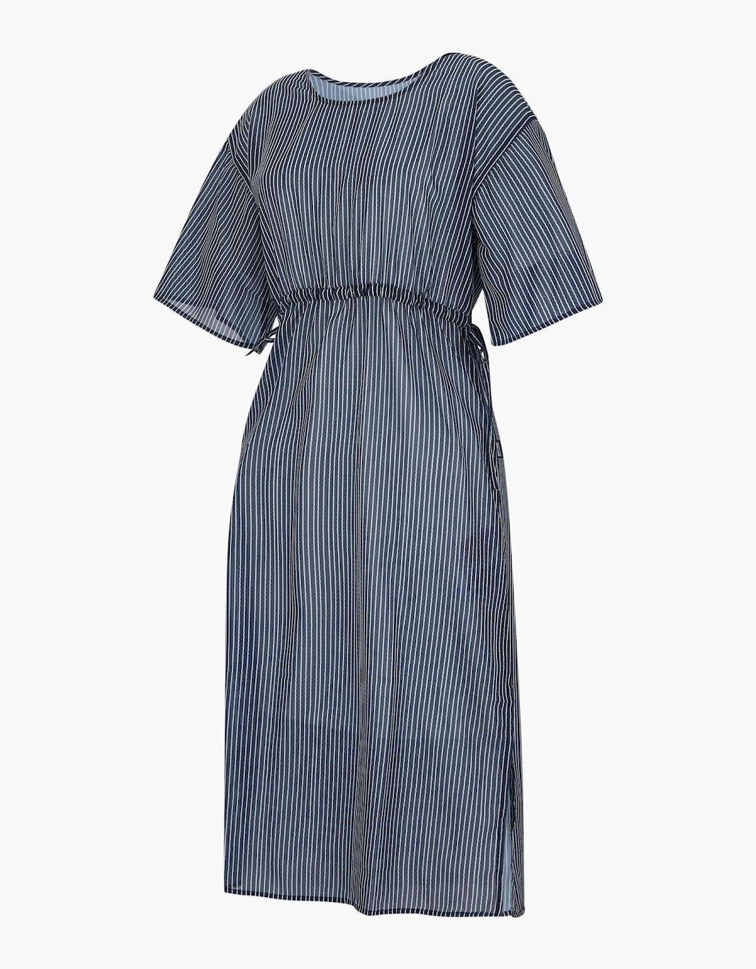 Womens/Ladies Avorno Wavy Striped Kaftan