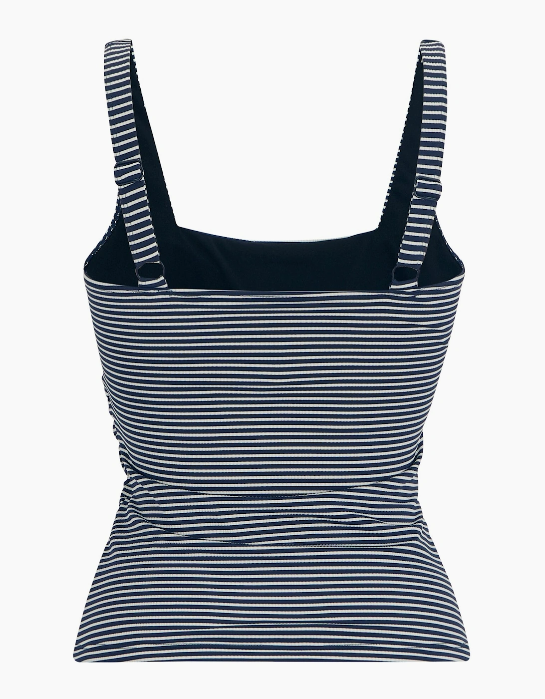 Womens/Ladies Loria Stripe Seersucker Tankini Top