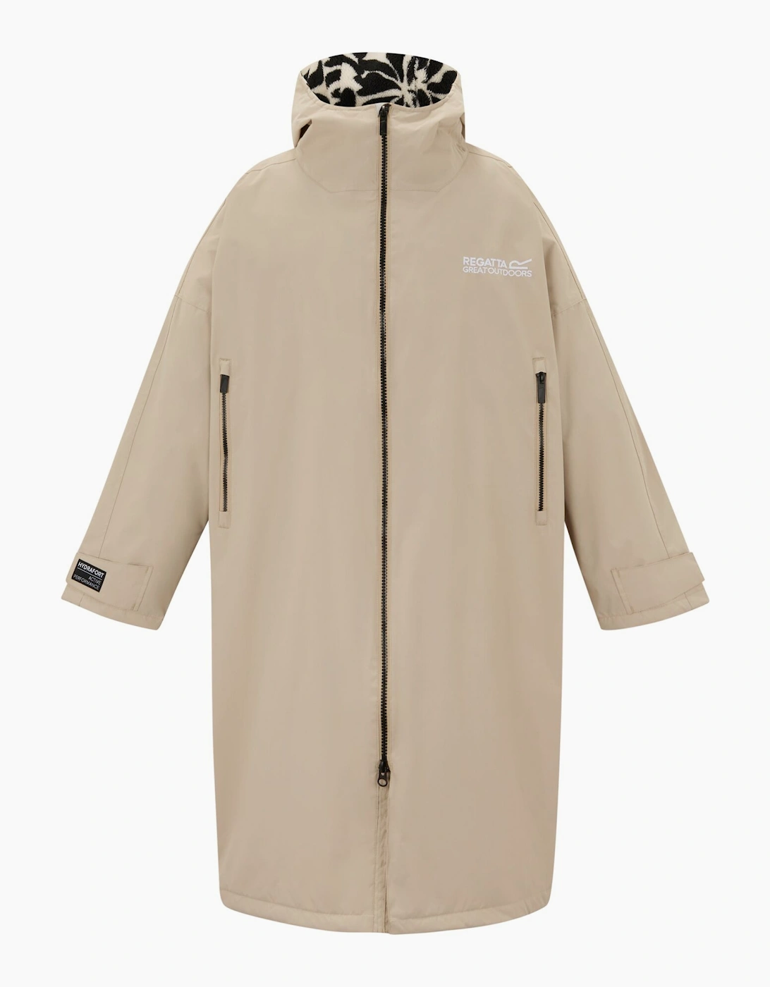 Unisex Adult Abstract Floral Waterproof Changing Robe, 6 of 5