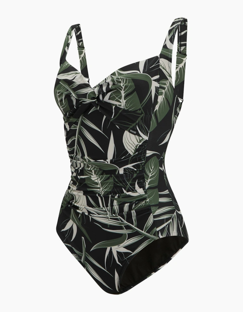 Womens/Ladies Sakari Tropical Tummy Control One Piece Swimsuit