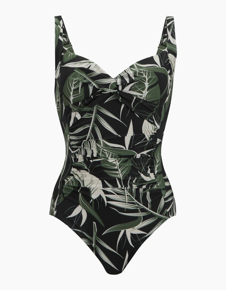 Womens/Ladies Sakari Tropical Tummy Control One Piece Swimsuit