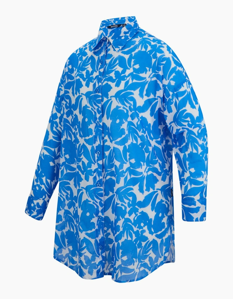 Womens/Ladies Flower Shirt