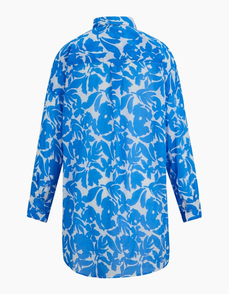 Womens/Ladies Flower Shirt
