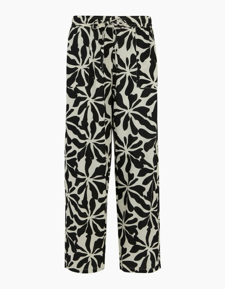 Womens/Ladies Elbrie Abstract Floral Trousers
