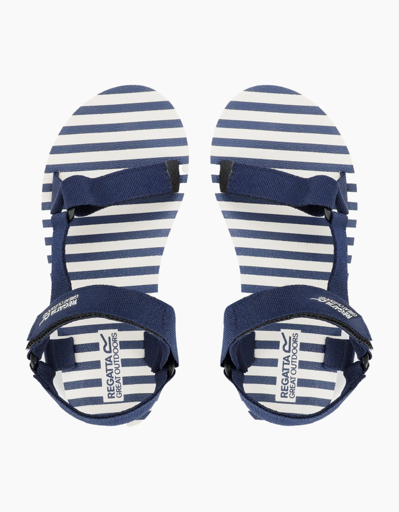Womens/Ladies Lady Vendeavour Stripe Sandals