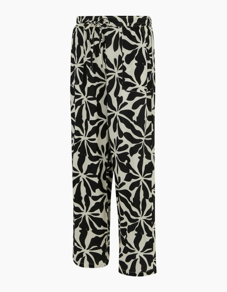 Womens/Ladies Elbrie Abstract Floral Trousers