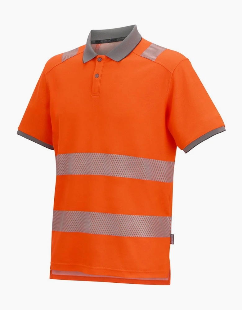 Professional Mens Pro Comfort Hi-Vis Polo Shirt