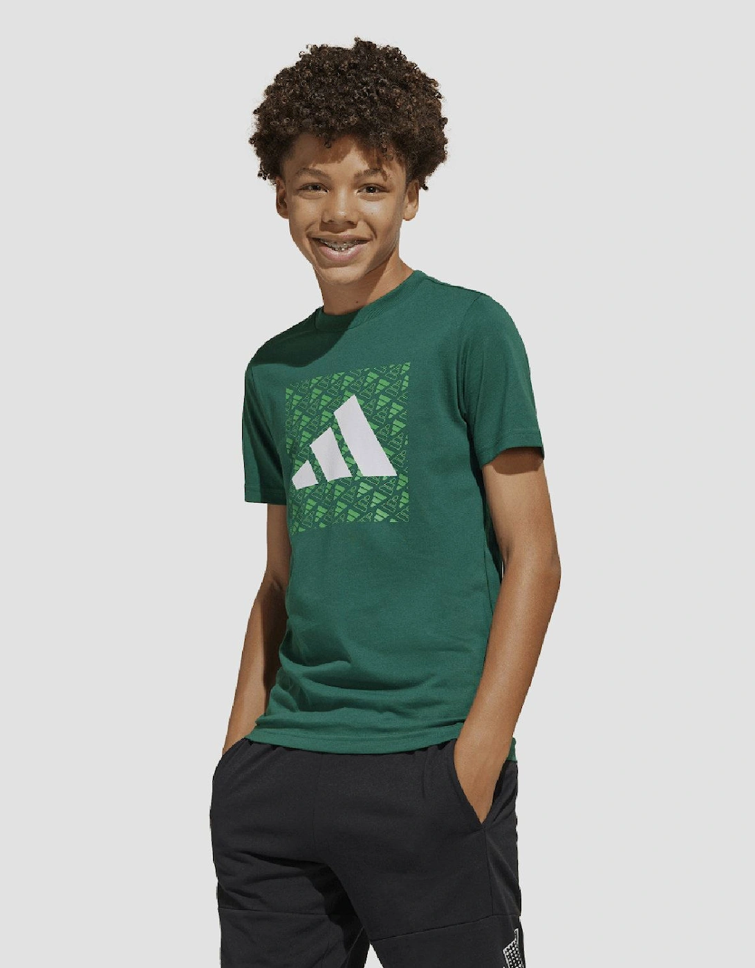 Juniors Monogram Graphic T-Shirt