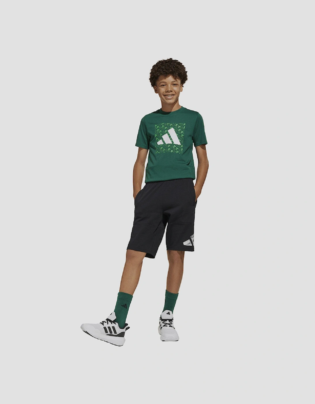 Juniors Monogram Graphic T-Shirt