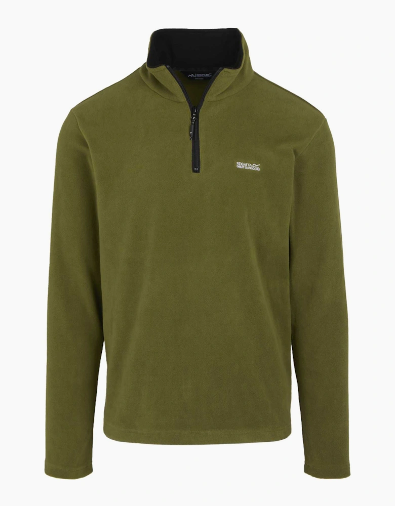Great Outdoors Mens Thompson Half Zip Fleece Top