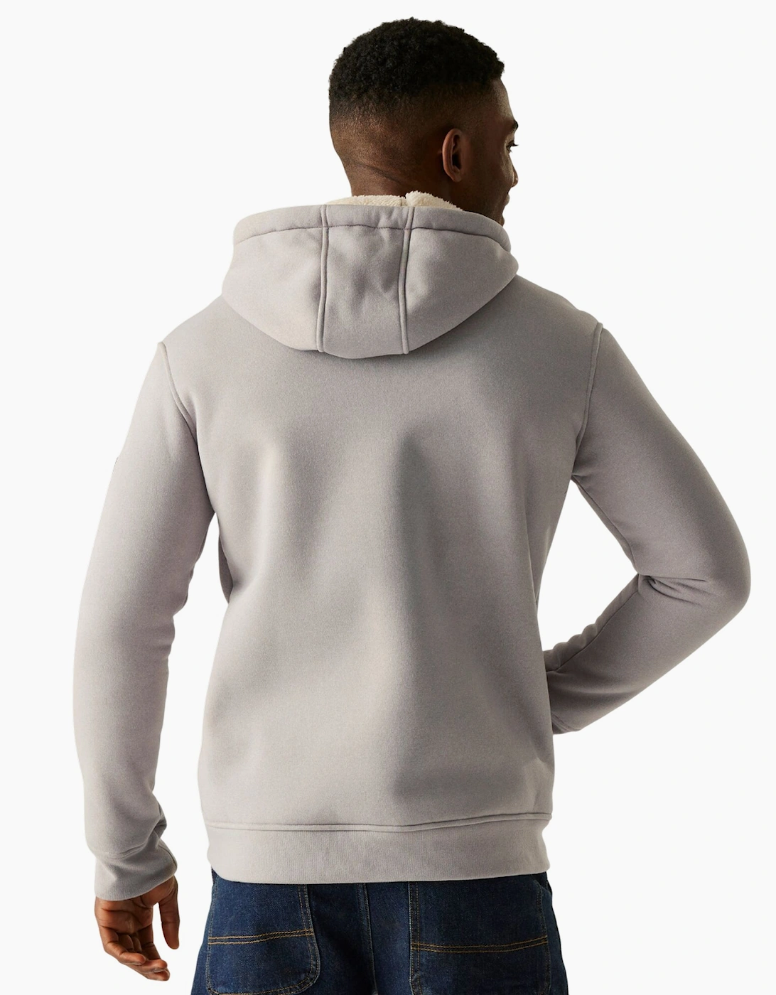 Mens Naddle Fleece Full Zip Hoodie
